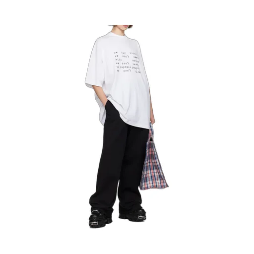 Logo-Print Cotton Pants