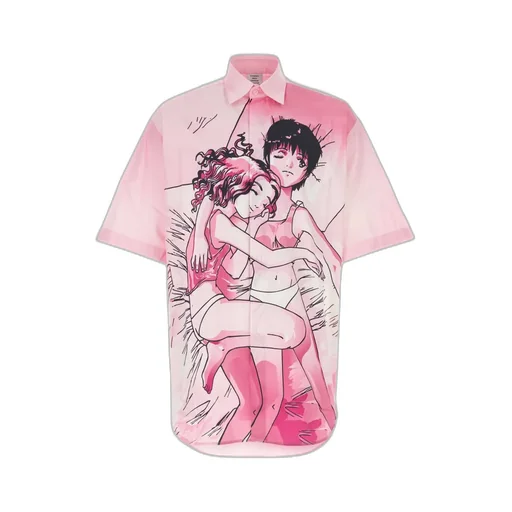 Graphic Print Cotton Shirt
