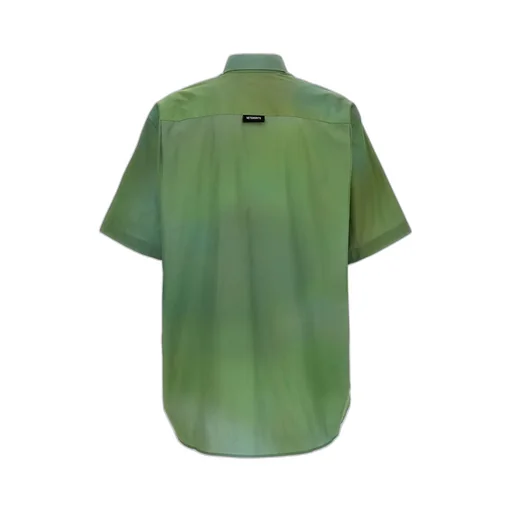 Anime-Print Cotton Shirt