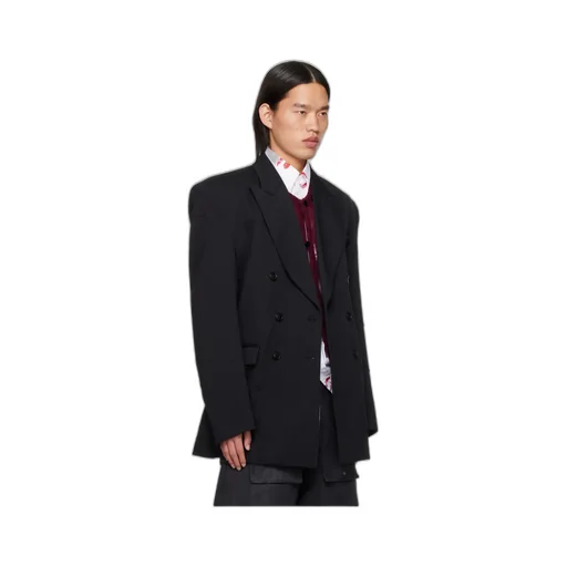 Long-Sleeved Suit Coat