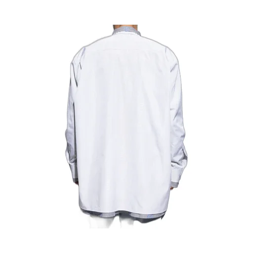 Striped Layered Long-Sleeve Shirt