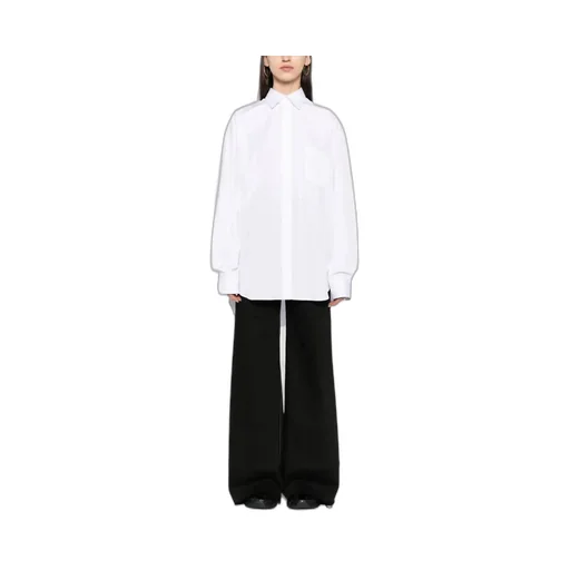 Logo-Tag Cotton Shirt