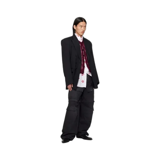 Long-Sleeved Suit Coat