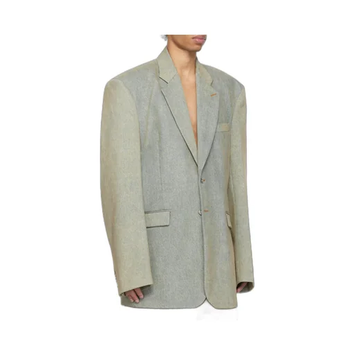 Single Breasted Denim Tailored Blazer