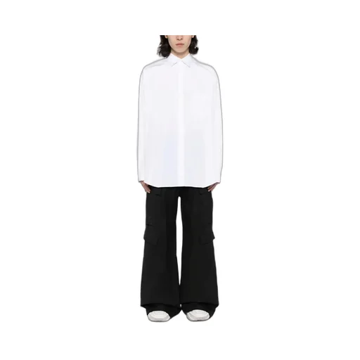 Logo-Tag Cotton Shirt
