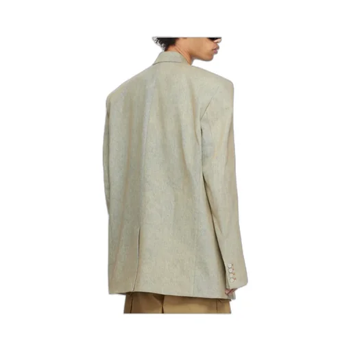 Single Breasted Denim Tailored Blazer