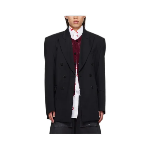 Long-Sleeved Suit Coat