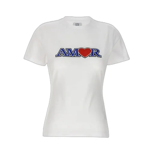 Amor Embroidered Crewneck T-Shirt