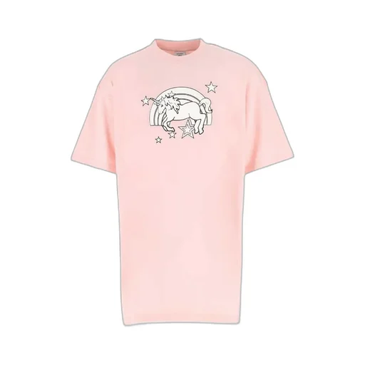 Unicorn Print Cotton T-Shirt