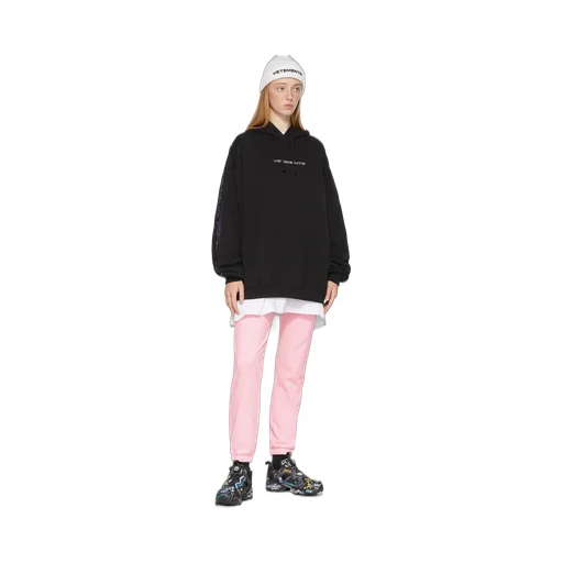 Logo Stripe Hoodie