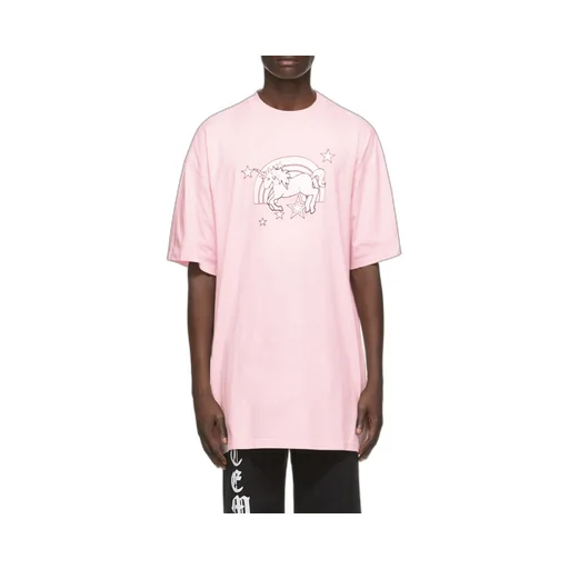 Unicorn Print Cotton T-Shirt