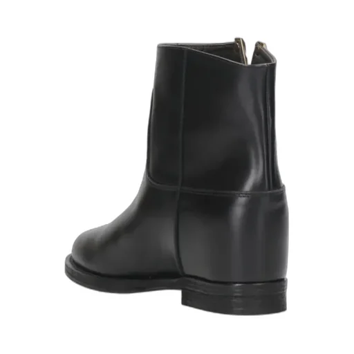 Split Detail Short Boots