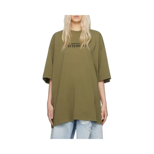 Property Of Vetements Cotton T-Shirt
