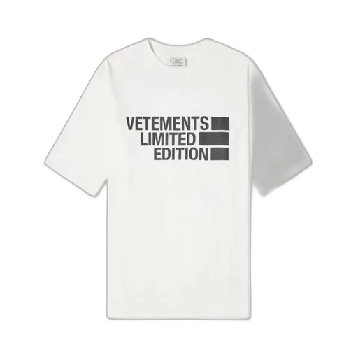Limited Edition Logo Print T-Shirt