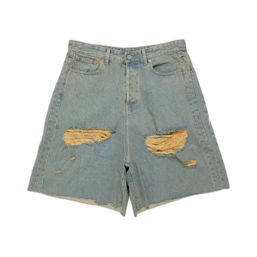 Destroyed Denim Shorts
