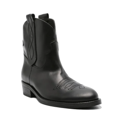 Leather Ankle Boots