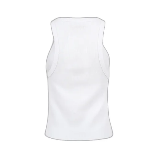 Racing Logo Embroidered Tank Top