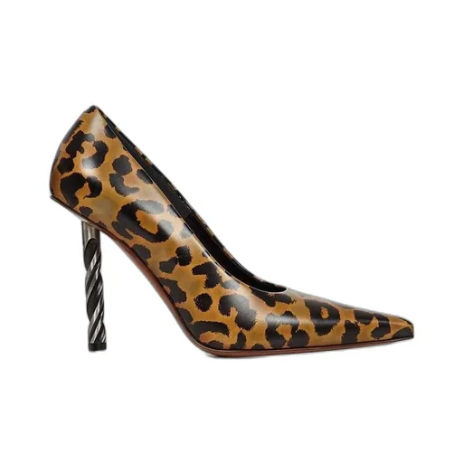 Leopard Print High Heels