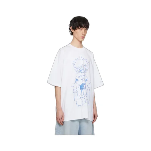 Doodle-Print T-Shirt