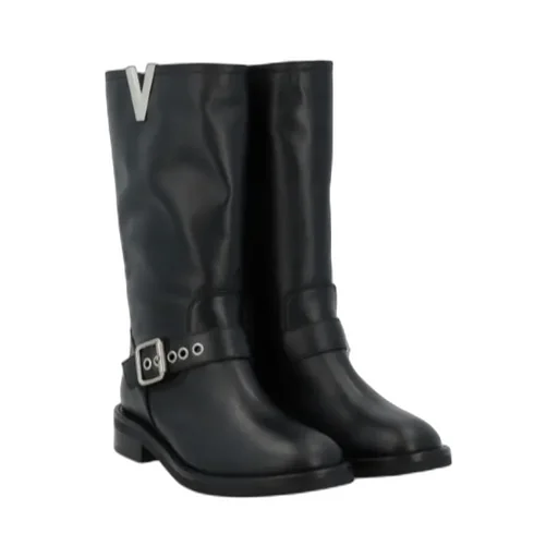 Logo-Plaque Ankle Boots