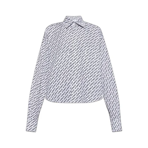 Logo Printed Buttoned Shirt