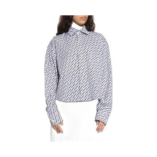 Logo Printed Buttoned Shirt