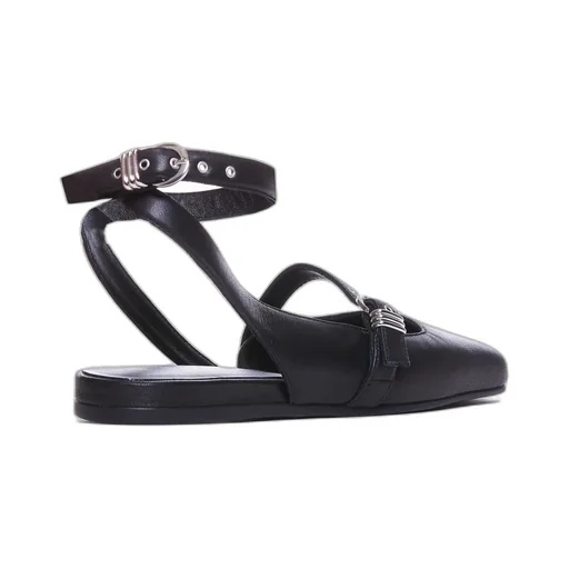 Ankle Strap Flat Shoes