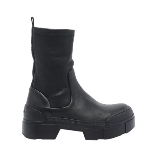 Round-Toe Ankle Boots