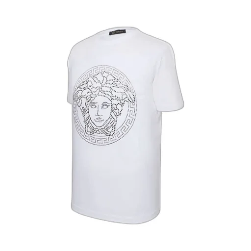 Printed Round Collar T-Shirt