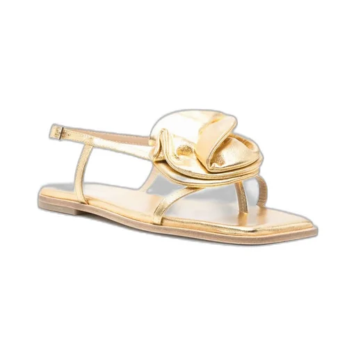 Square Toe Flat Sandals