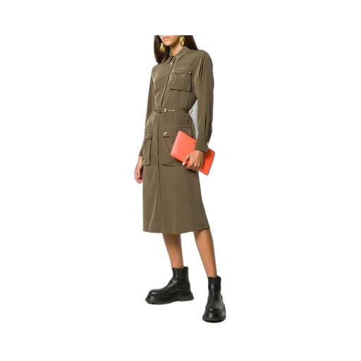 Safari Midi Shirtdress