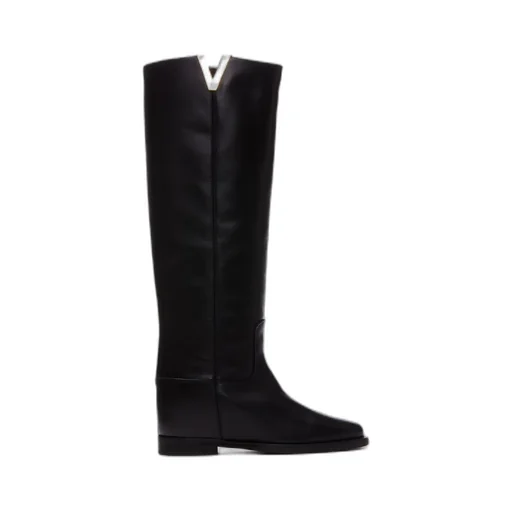 High Logo Detail Boots