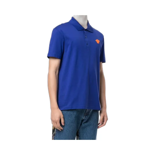 Medusa Motif Polo Shirt