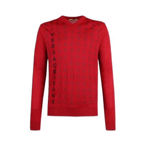 Logo V-Neck Sweater