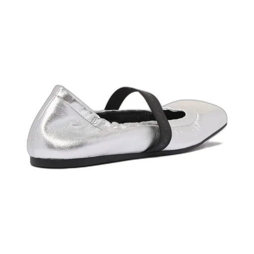 Square Toe Slip-On Ballet Flats