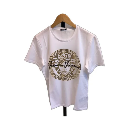 Metallic Medusa Print T-Shirt