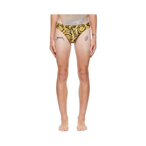 Barocco Printed Swim Briefs