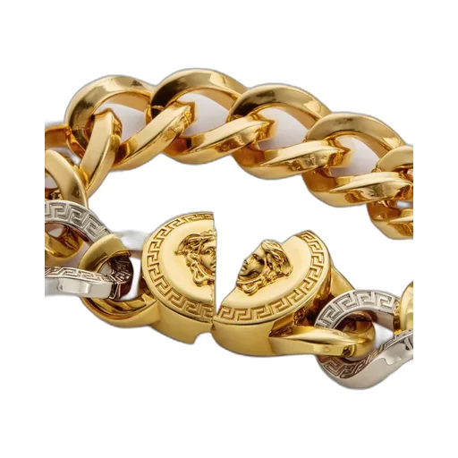 Medusa Chain-Linked Bracelet