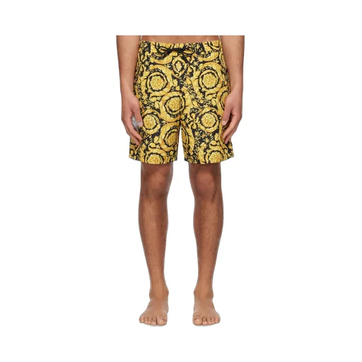 Barocco Printed Swim Shorts