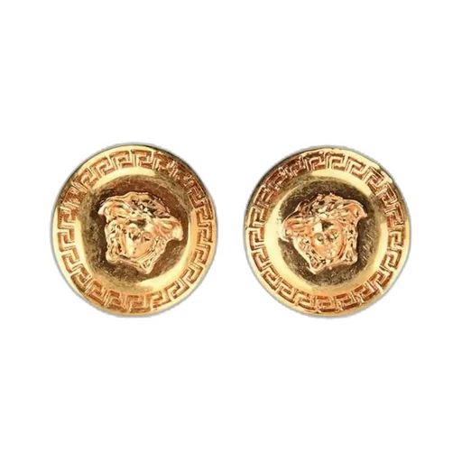 Medusa Circular Earrings
