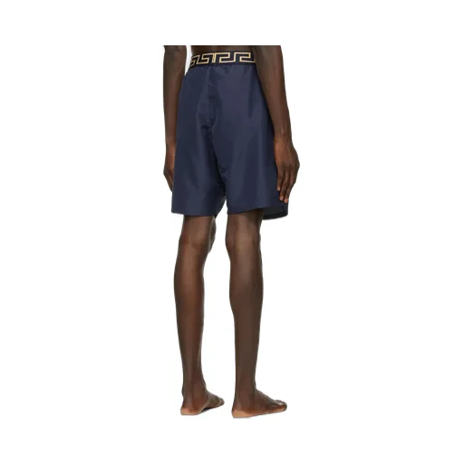 Greca Waistband Swim Shorts