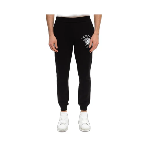 Medusa Head Cotton Track Trousers