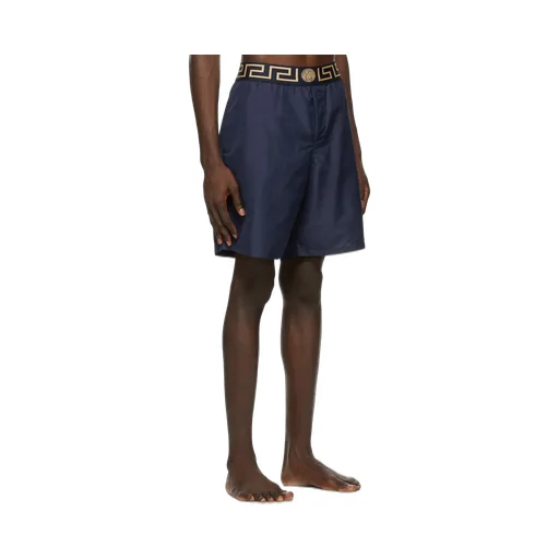 Greca Waistband Swim Shorts