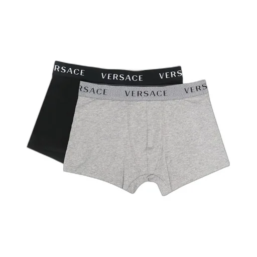 Set Of Two Logo-Waistband Boxers