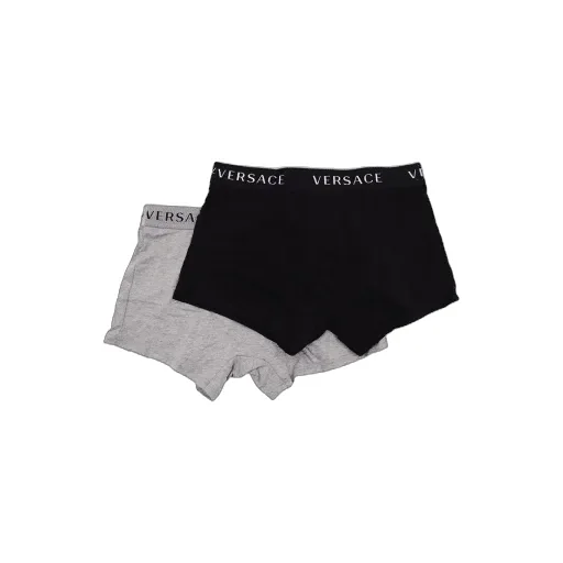 Set Of Two Logo-Waistband Boxers