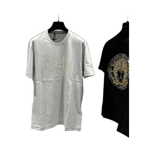 Medusa Logo T-Shirt With Round Neck
