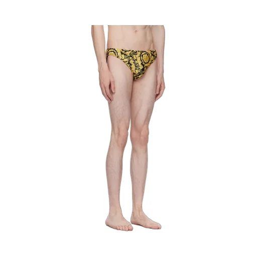 Barocco Printed Swim Briefs