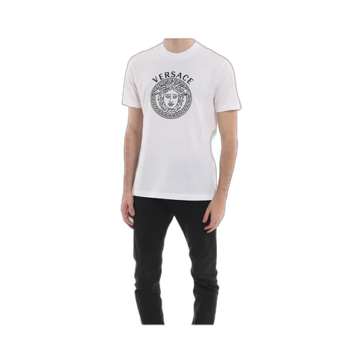 Embroidered Medusa Head T-Shirt