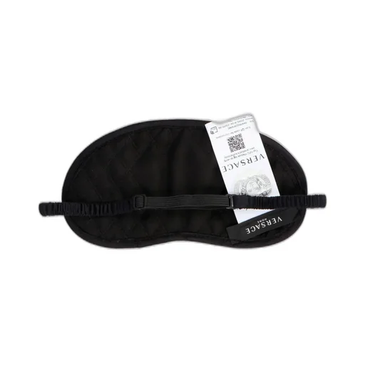 Baroque Print Quilted Eye Mask