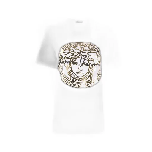 Metallic Medusa Print T-Shirt